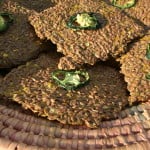 Spicy Flax Crackers