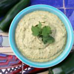 Jalapeño Cilantro Hummus