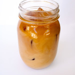 Cold Brewed Coffee close up.