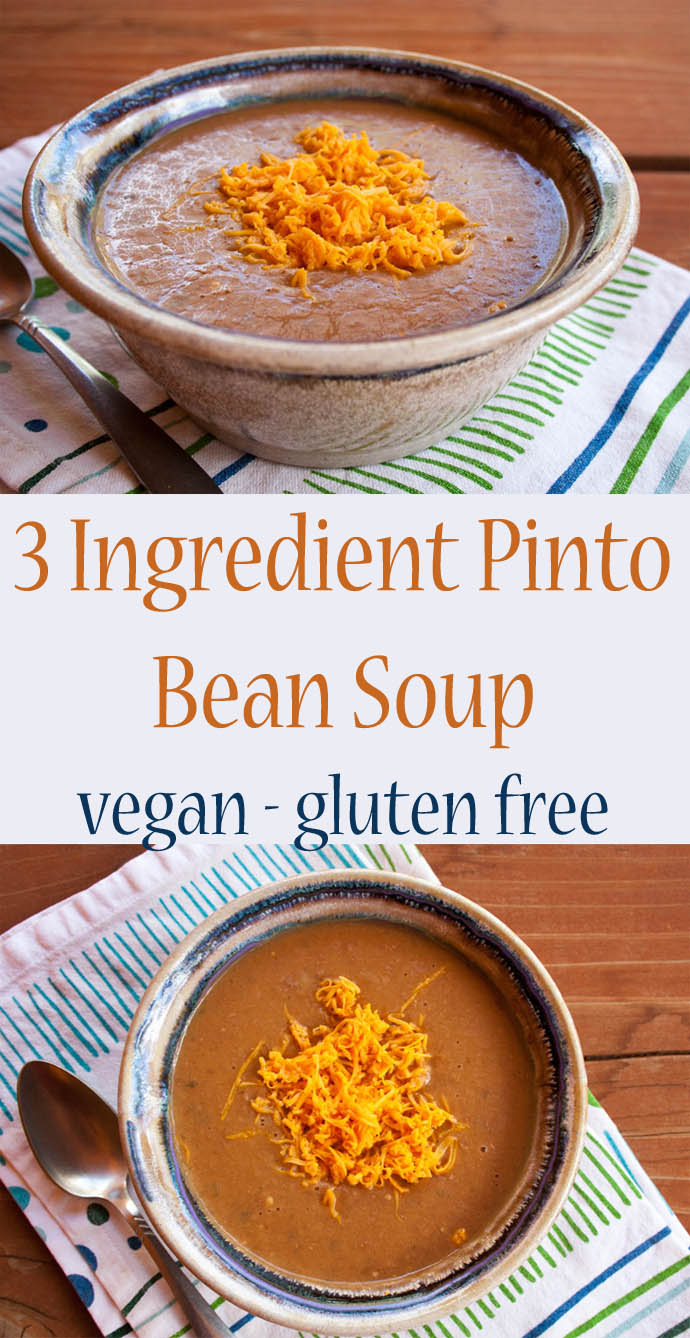3 Ingredient Pinto Bean Soup Create Mindfully