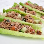 Ginger Sesame Walnut and Hemp Seed Lettuce Wraps