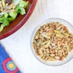 Tamari Pumpkin and Sunflower Seeds in a bowl.