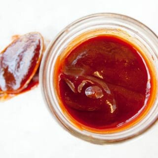 4 Ingredient Sriracha BBQ Sauce