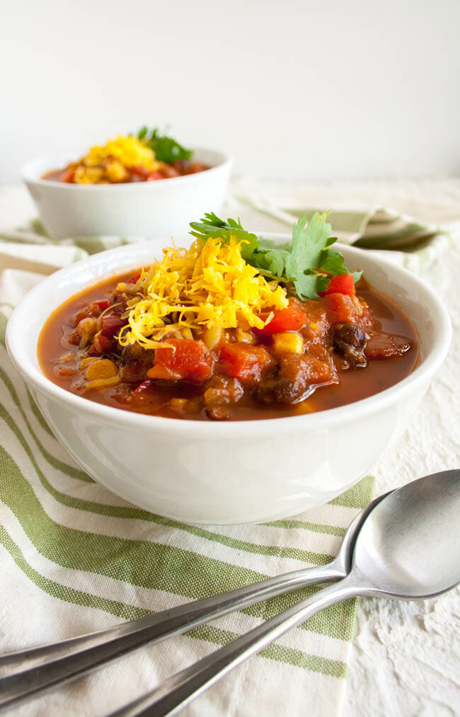 Black Bean and Corn Chili