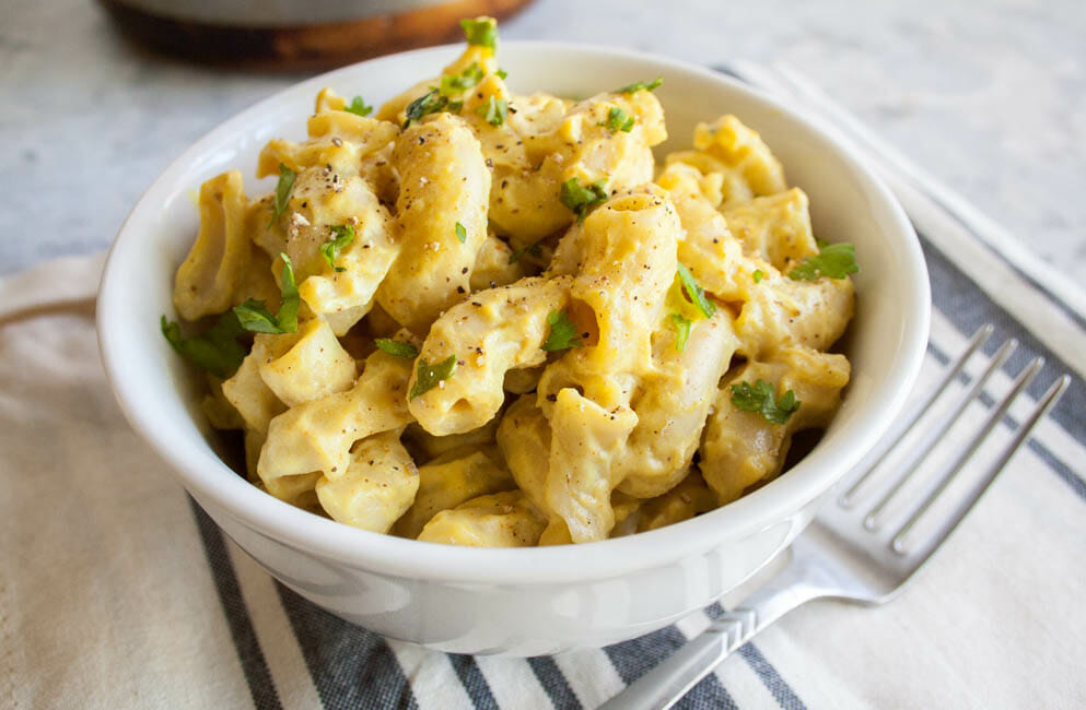 homemade vegan mac n cheese