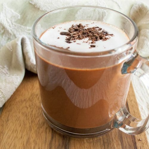 Mint Hot Chocolate - Create Mindfully