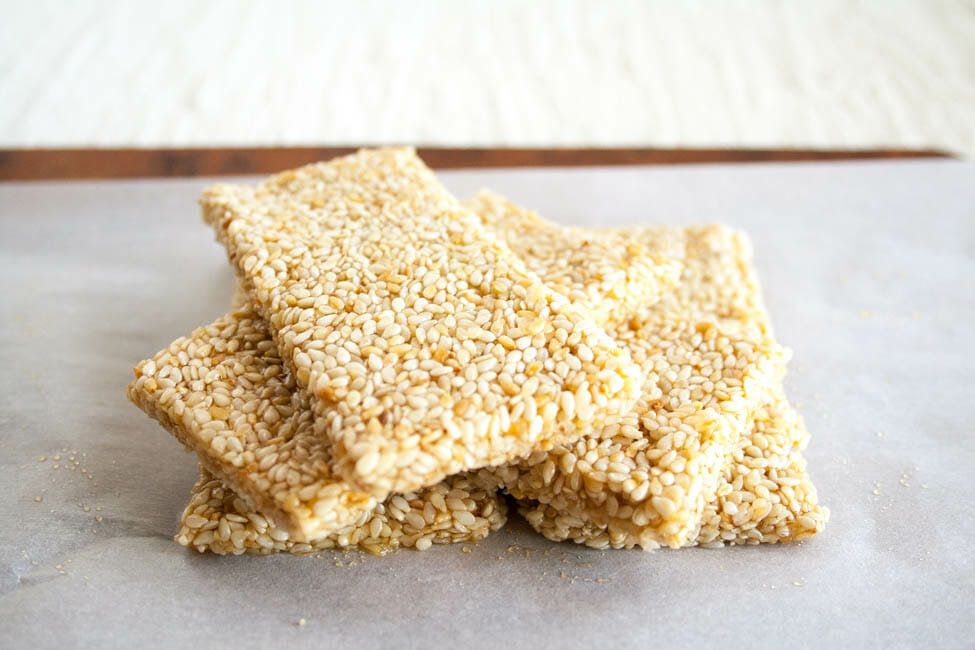 Sesame Crunch Bars Create Mindfully