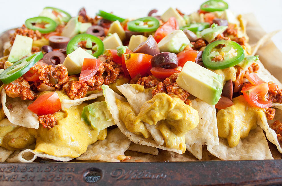 Vegan Nachos - Create Mindfully