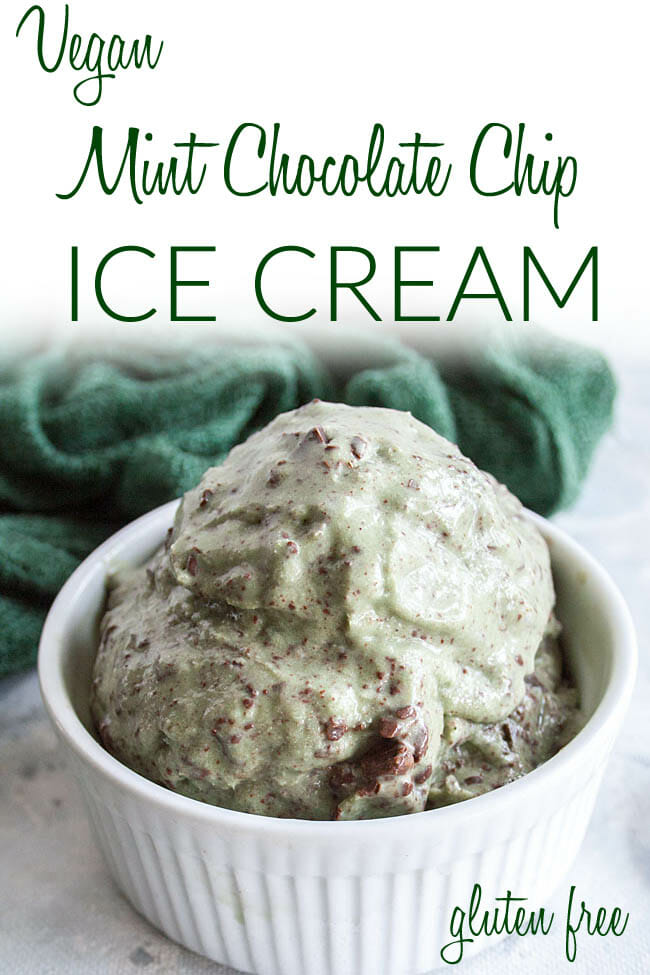 Mint Chocolate Chip Ice Cream photo with text.
