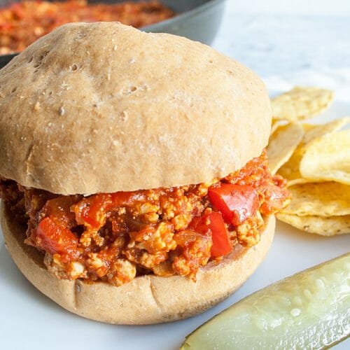 Tofu Sloppy Joes Create Mindfully