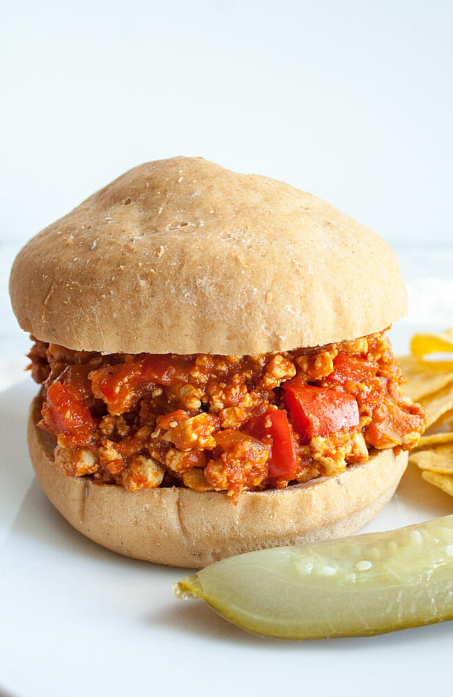 Vegan Sloppy Joes