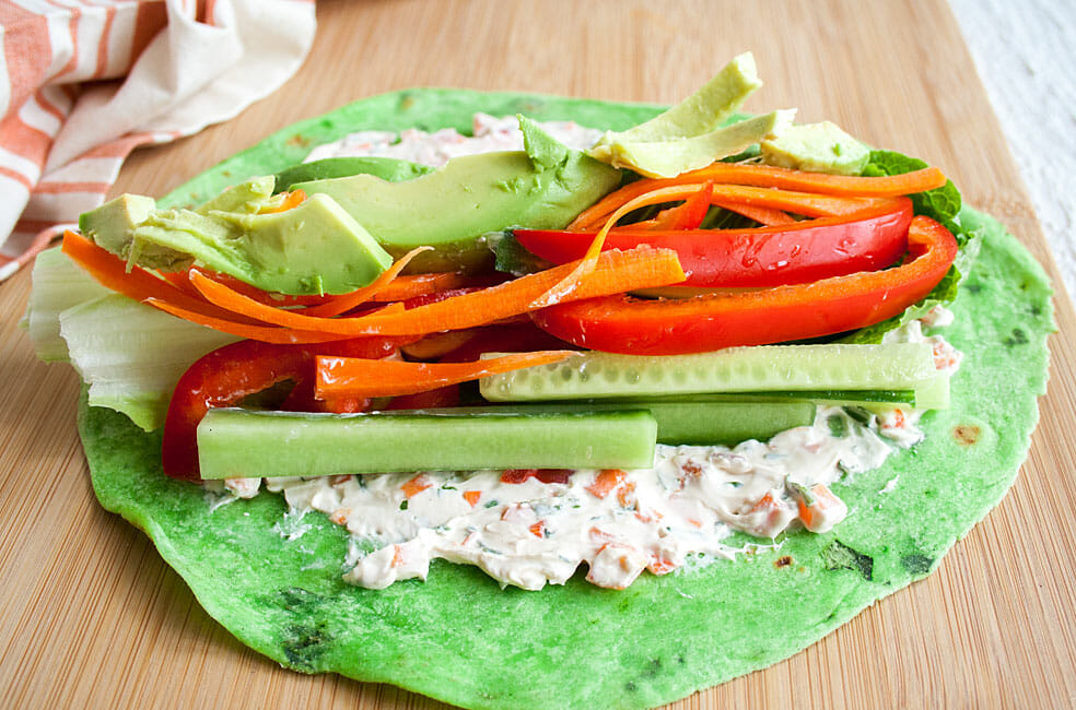 Fresh Garden Wrap Recipe