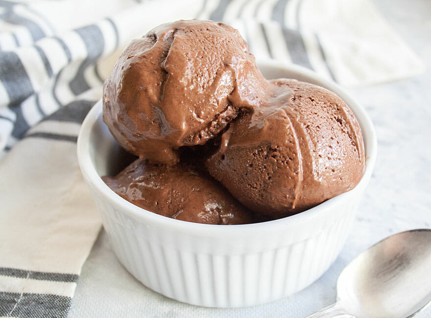 Vegan Chocolate Ice Cream