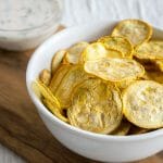 Salt and Vinegar Squash Chips