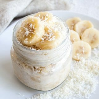 Banana Cream Pie Overnight Oats