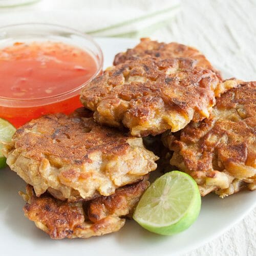 Caramelized Onion Fritters Create Mindfully