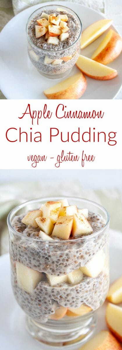 Apple Cinnamon Chia Pudding - Create Mindfully