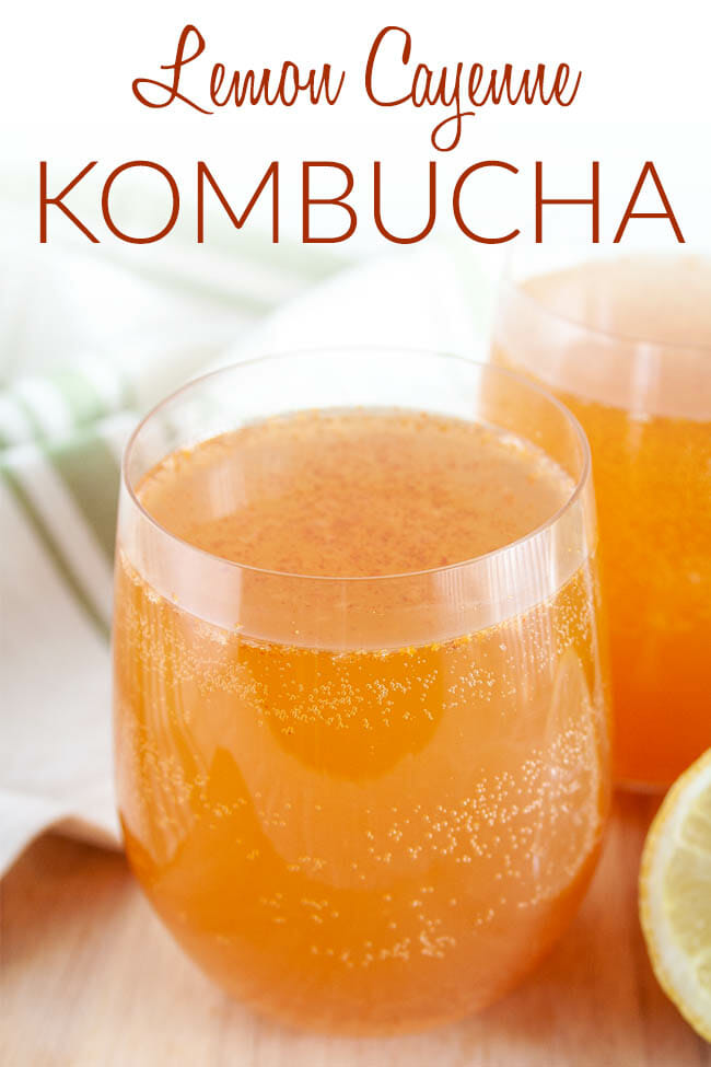 Lemon Ginger Kombucha Create Mindfully