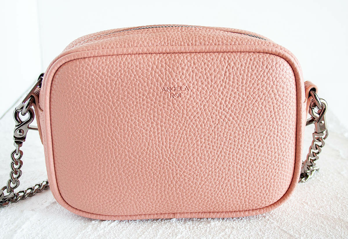 Grace Micro Crossbody [Signet] - Coral Pink