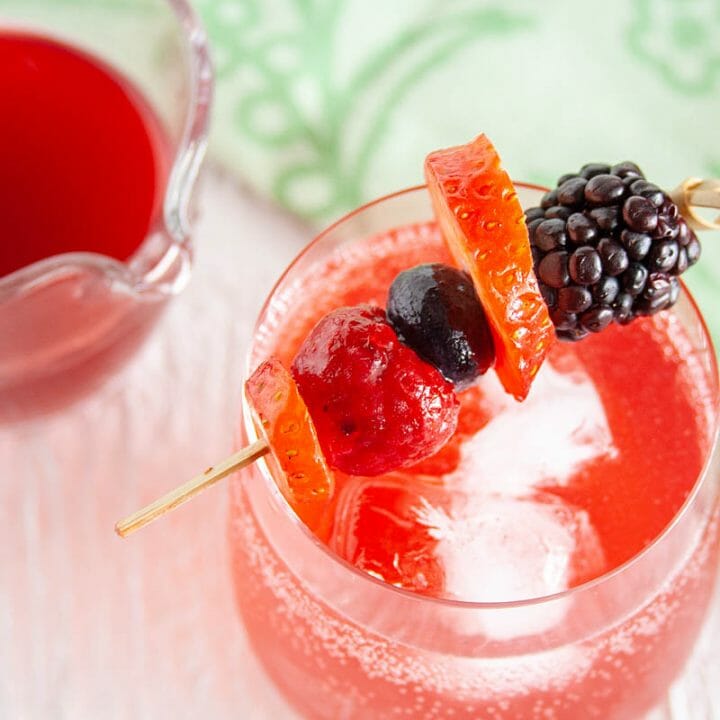 Mixed Berry Shrub Create Mindfully