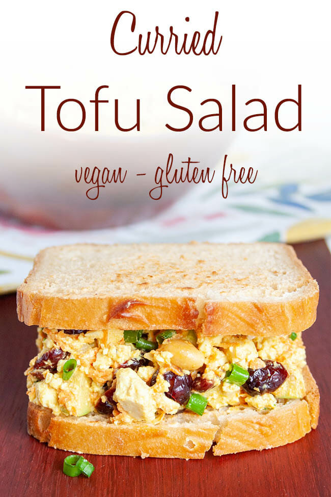 Tofu Salad Sandwich - Create Mindfully