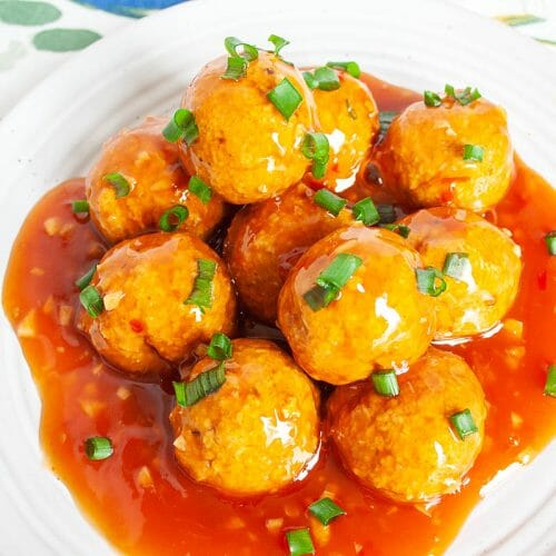 Asian Tofu Meatballs Create Mindfully