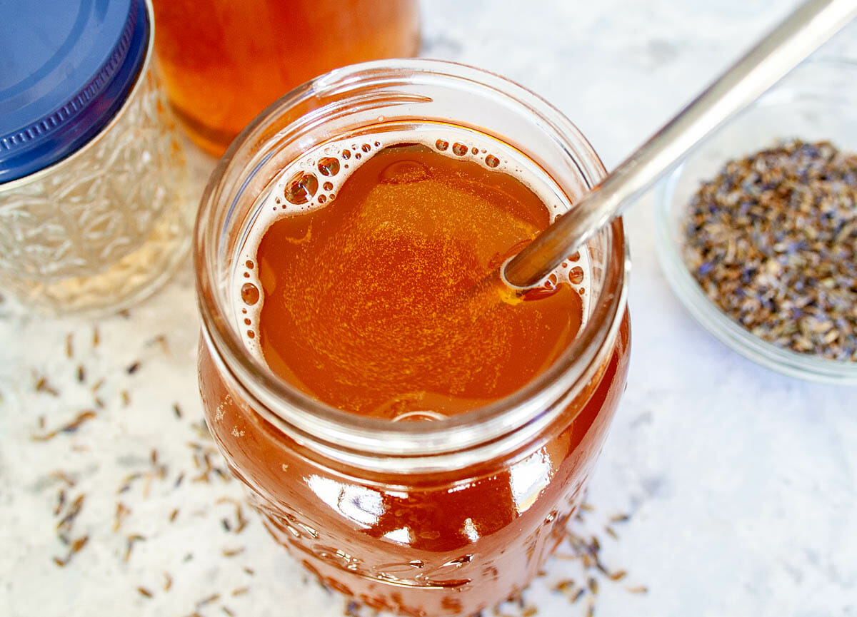 Lavender Kombucha