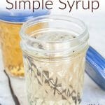 Vanilla Simple Syrup