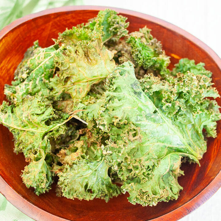 Wasabi Kale Chips Create Mindfully