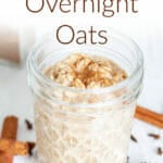 Chai Overnight Oats photo with text.
