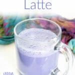 Purple Potato Latte photo with text.