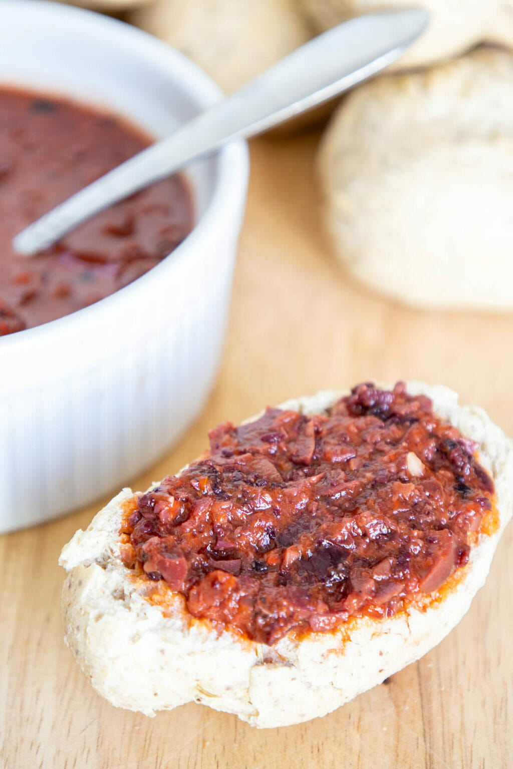 Roasted Red Pepper Tapenade - Create Mindfully