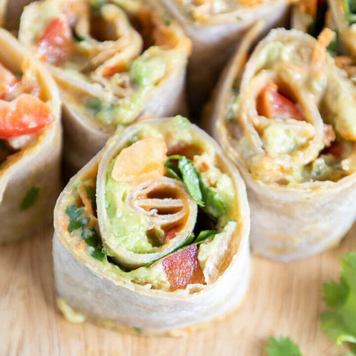 Thai Pinwheels with Peanut Sauce - Create Mindfully