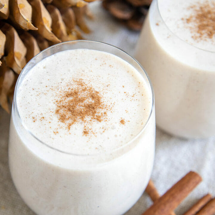 Rich and Creamy Vegan Eggnog - Create Mindfully