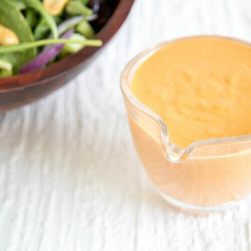 Roasted Red Pepper Tahini Dressing Roasted Red Pepper Tahini Dressing