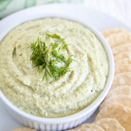 Easy Vegan Dill Dip - Create Mindfully